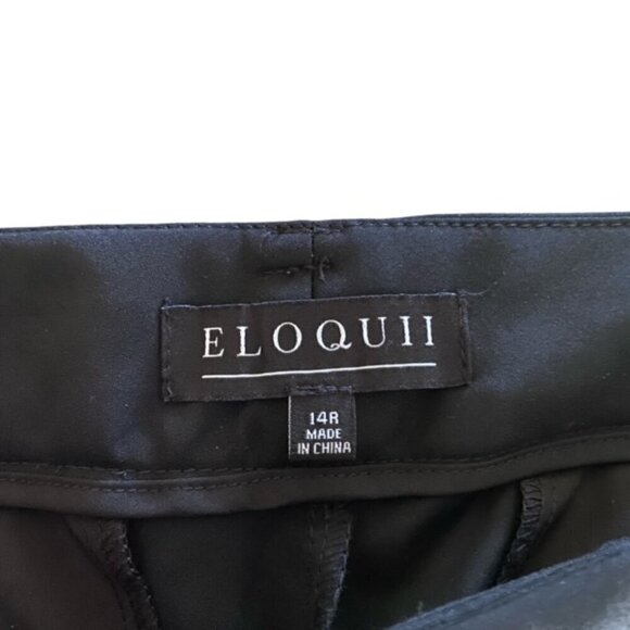 NWT Eloquii Black Ankle Pants 14 - Picture 2 of 3